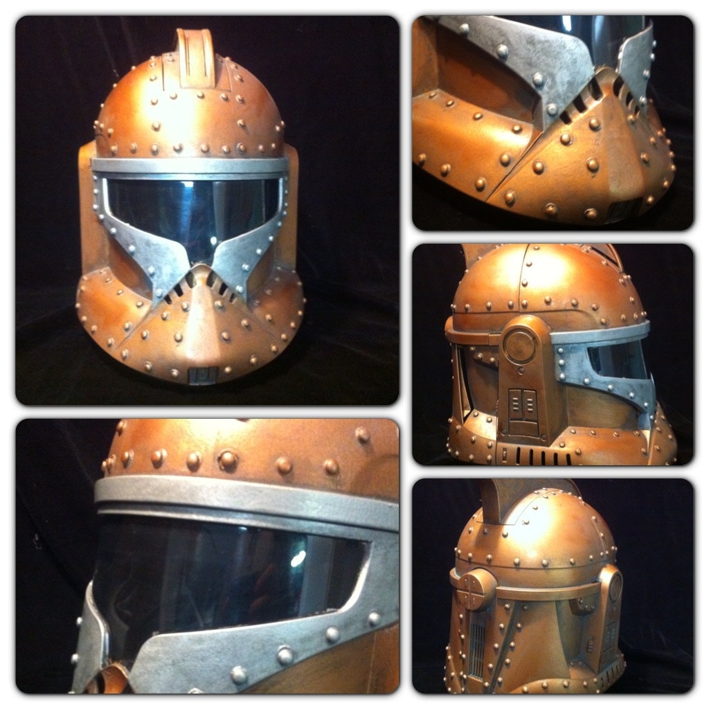 steampunk stormtrooper helmet