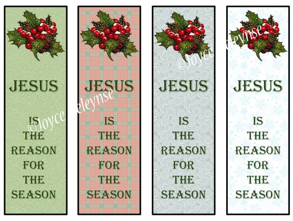 printable christmas bookmarks religious christmas jesus is