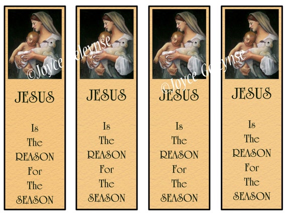 christmas jesus banner Jesus Bookmarks, Is Printable similar Items Christmas: to