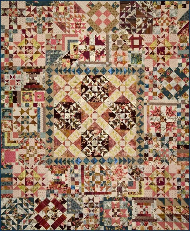 FARMERS MARKET Traditional Quilt Pattern By Laundry Basket