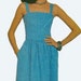 1980s Vintage Sewing Pattern Butterick See and Sew 5021 Sun Dress Size 8-12 Bust 31.5-34