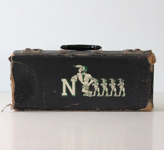 Vintage Trumpet Case and Trumpet York N School Band