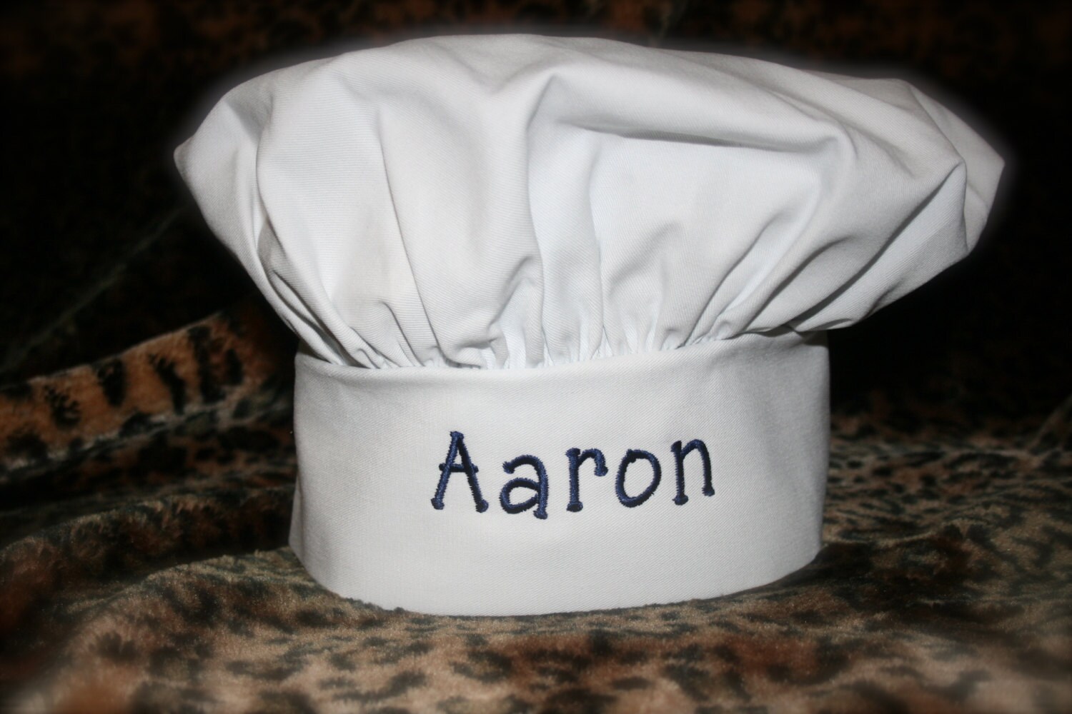 Youth and Adult Chef Hat Custom Embroidered name Several
