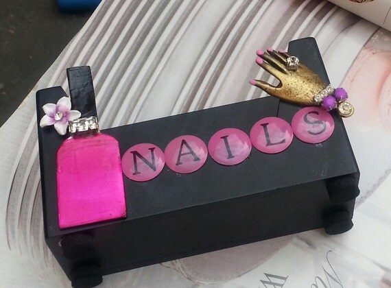 Nail Tech Business Card Holder Gypsy Style