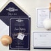 Nautical Knot Wedding Invitation Sample