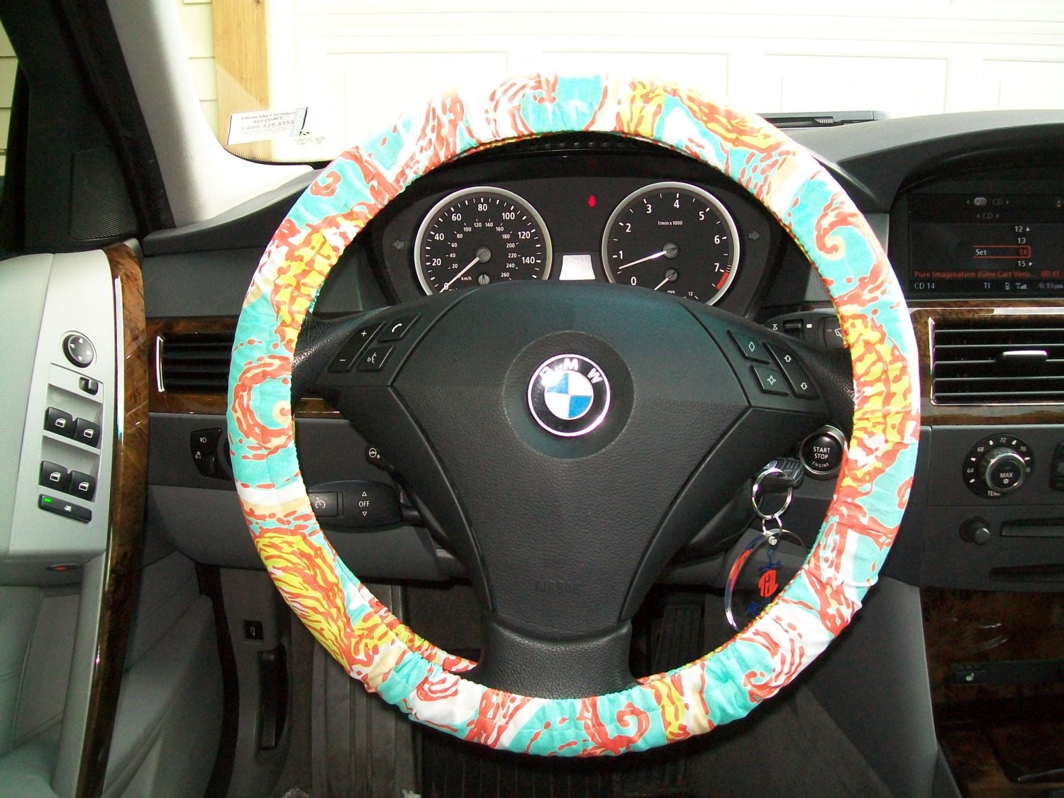 Designer Inspired Steering Wheel Cover