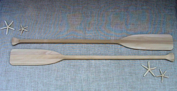 58 paddles unfinished pair 2 paddles oars for by