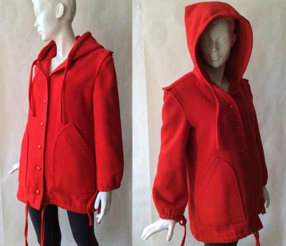 Red wool coat with hood for men, Dsquared2 slim fit t shirt, off white i was just thinking t shirt. 