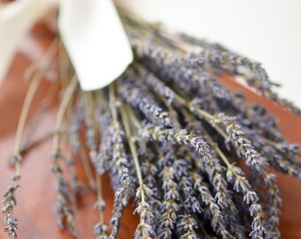 Dried Lavender Bunch, Grosso(French) Lavender, wedding decor, do-it-yourself wedding, lavender