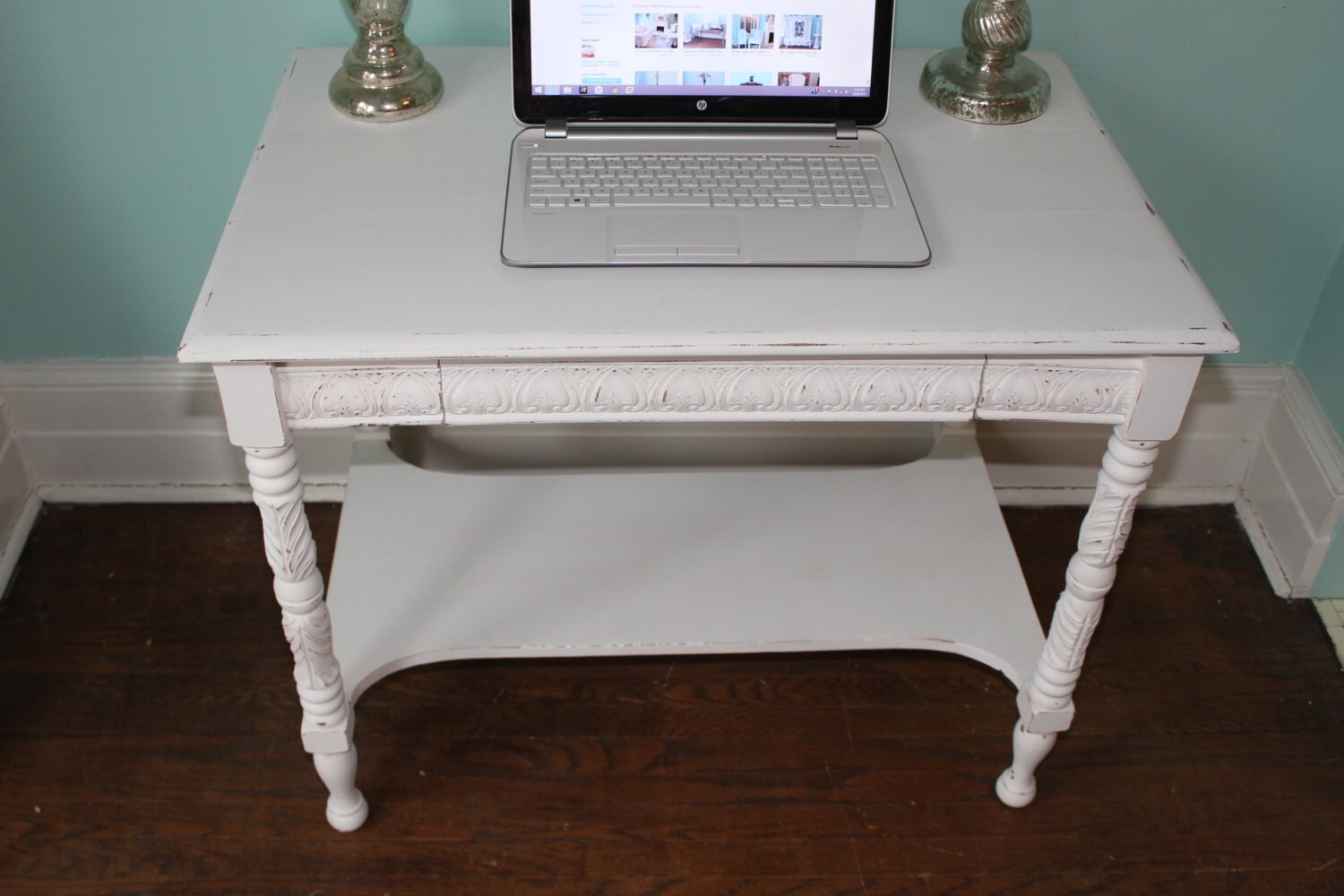 shabby chic antique desk library white shabby chic distressed
