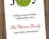 Christmas Holiday Card - 1.00 each with envelope Il_170x135