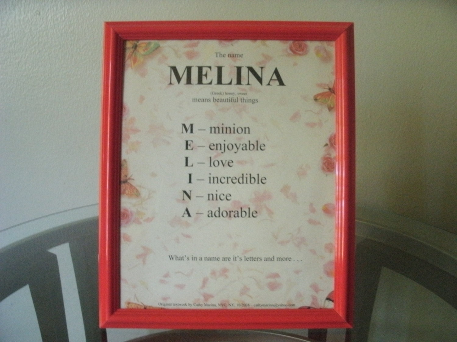 What Is The Meaning Of Melina