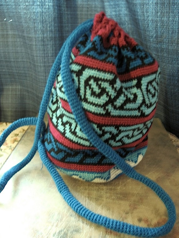 Tapestry Crochet Bag Pattern by penelopescrochet on Etsy