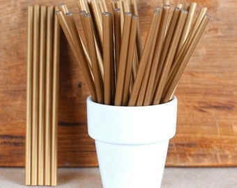 Bulk Gold Lollipop Sticks, Small Gold Cake Pop Sticks, Valentine's Lollipop Sticks, Wedding Lollipop Sticks, Boho Party Lollipop Sticks