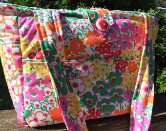 SALE!!!Large Bag- Diaper Bag- Work Bag- School Bag- JennyEliza floral
