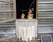 Creamy Fringe Chair or Backdrop Decoration / Natural and Romantic Wedding Il_170x135