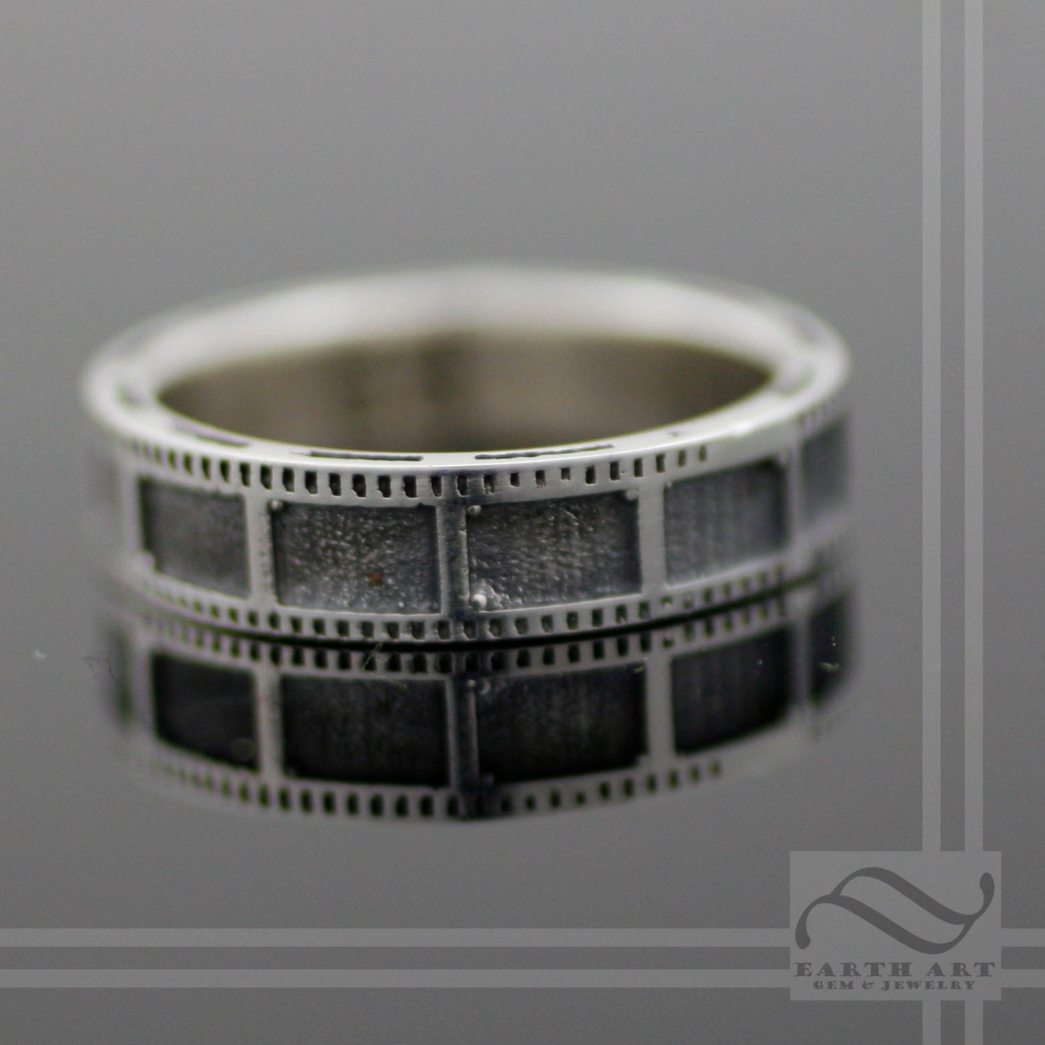 Film Strip Ring Sterling Silver