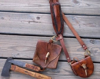 Mountain Man Knives Fur Trade Possibles Bags Bead by misstudy