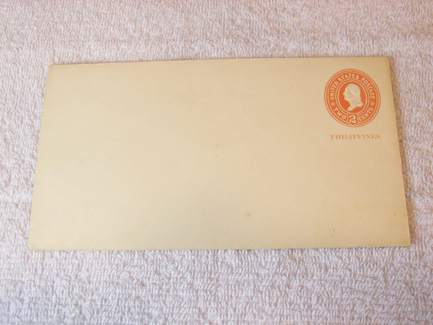 US Postage 1899 Embossed 2 Cent Envelope / Overprint