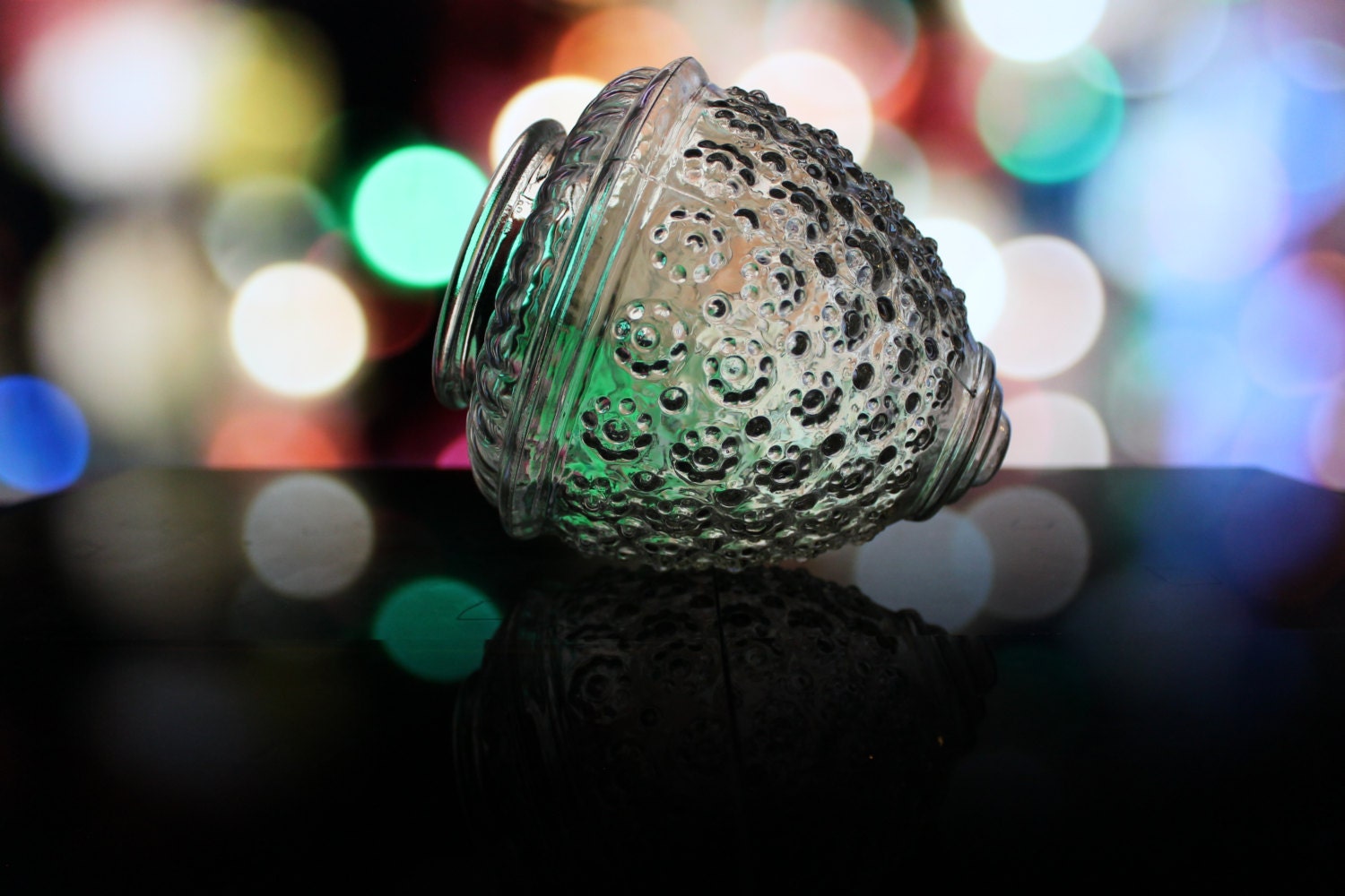 Mid Century Clear Glass globe light cover clear glass Globe