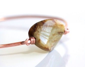 Jade Bangle Bracelet * Stackable Bracelet * Stacking Bangle * Thin Bracelet * Stone Bracelet * Stone Bangle..........*Failed Polygraph Test*