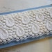 vintage lace - 2.5 yards x 3.25 inches - white