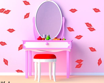 Vinyl Wall Sticker Decal Art - Little Lips