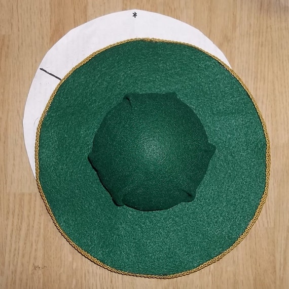 PDF epattern Tricorn Fascinator DIY Tutorial