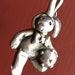 pewter fox figurine
