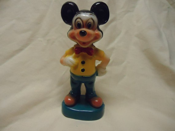 plastic mickey mouse figurine