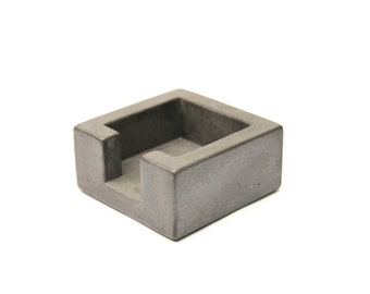 Concrete Post-It Note Holder