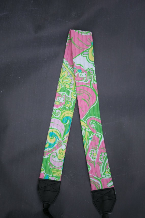 CAMERA STRAP in Lilly Pulitzer Chin Chin