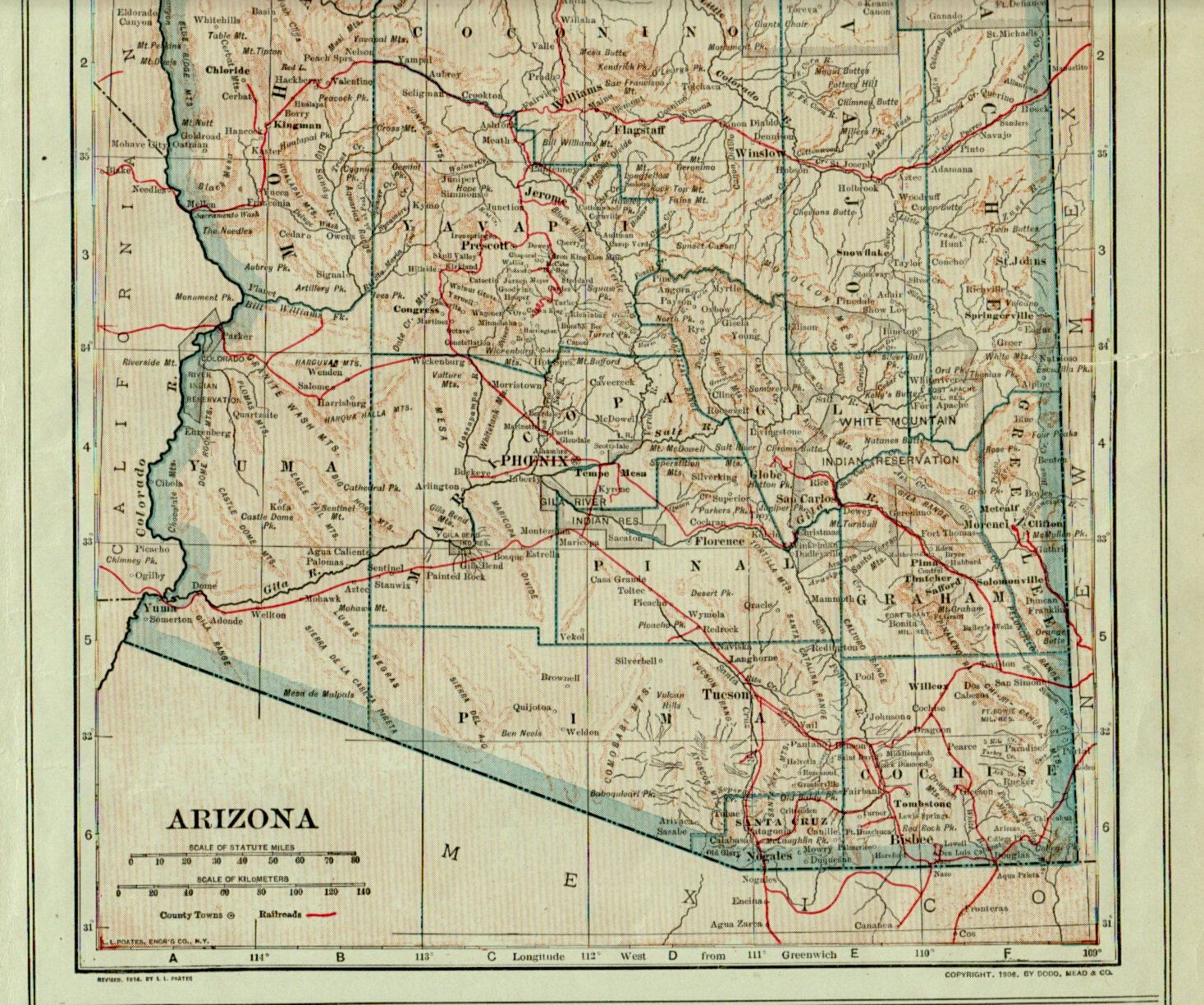 This is a picture of Invaluable Printable Arizona Map It's just a picture of Invaluable Printable Arizona Map