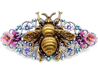 Honey Bee Barrette (med. size)