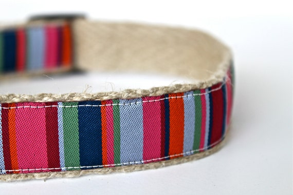 Southwest Dog Collar Western Dog Collar Adjustable by GreenBeanDog