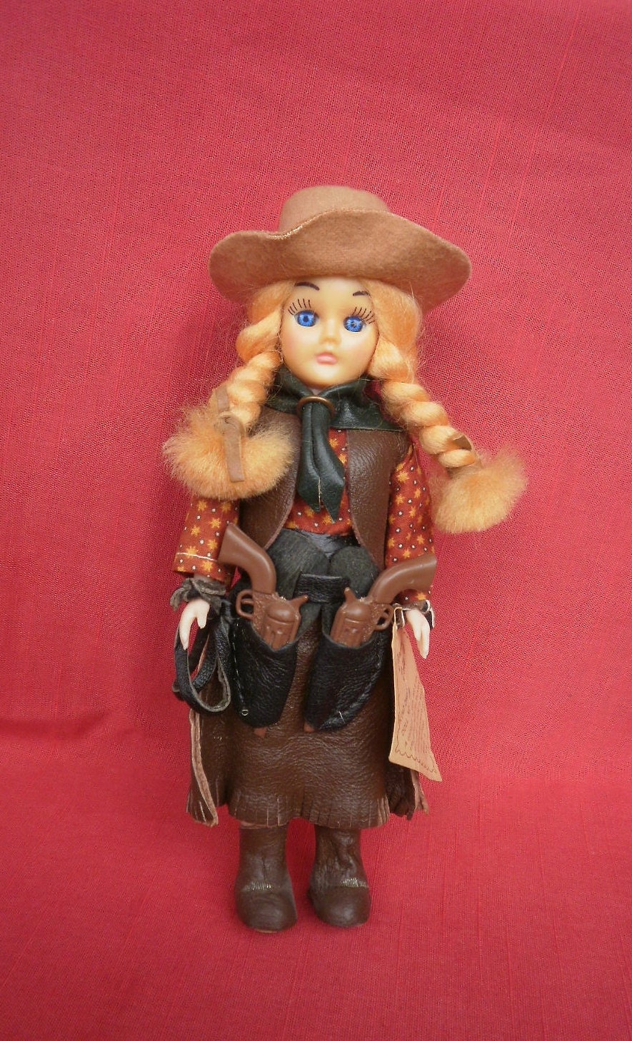 Vintage Cowgirl Doll by Carlson Dolls