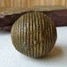 Large African Brass Bead - 29mm - Rare Heavy Ancient Bead