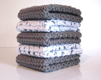 Crochet Dishcloths, Washcloths, Dish Cloth, Wash Cloth