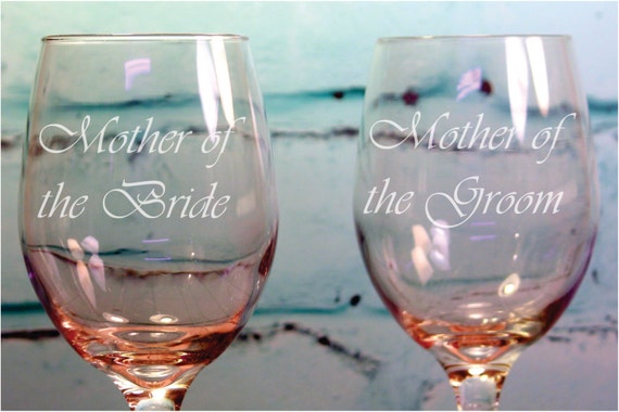 mother of the bride and groom wine glasses