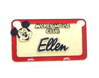 mickey license plate shirt