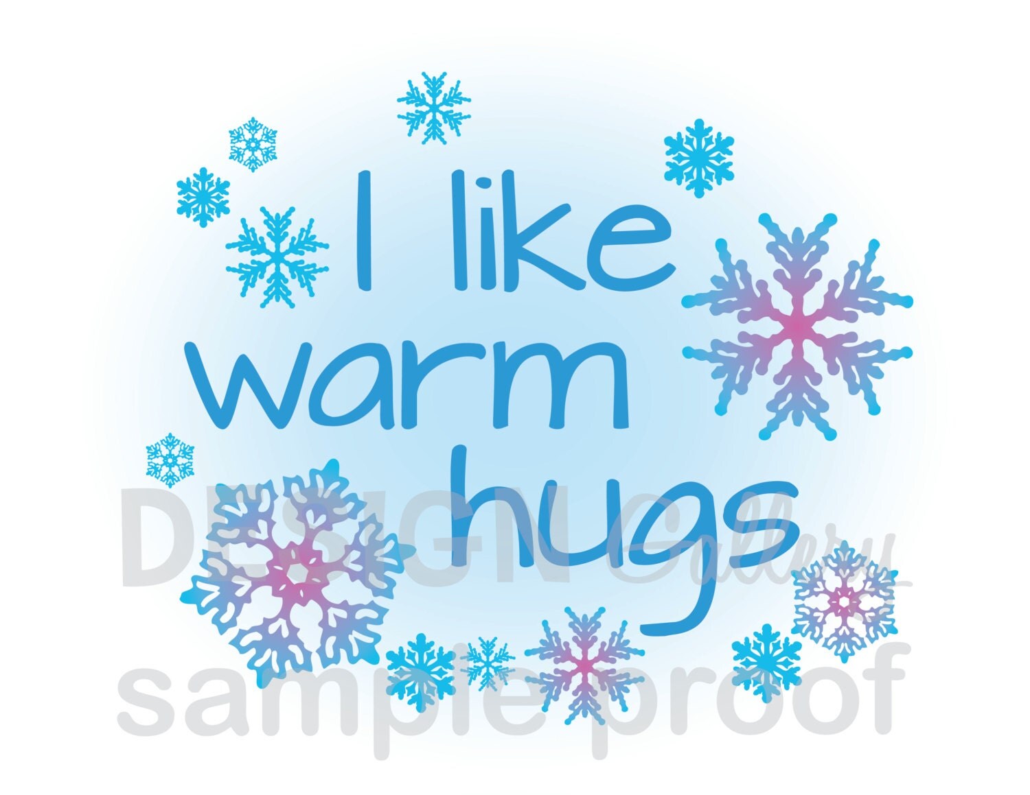 I like warm hugs image DIY Printable Iron On by DesignGallery