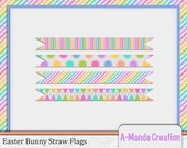 Easter Bunny Printable Straw Flags Il_170x135