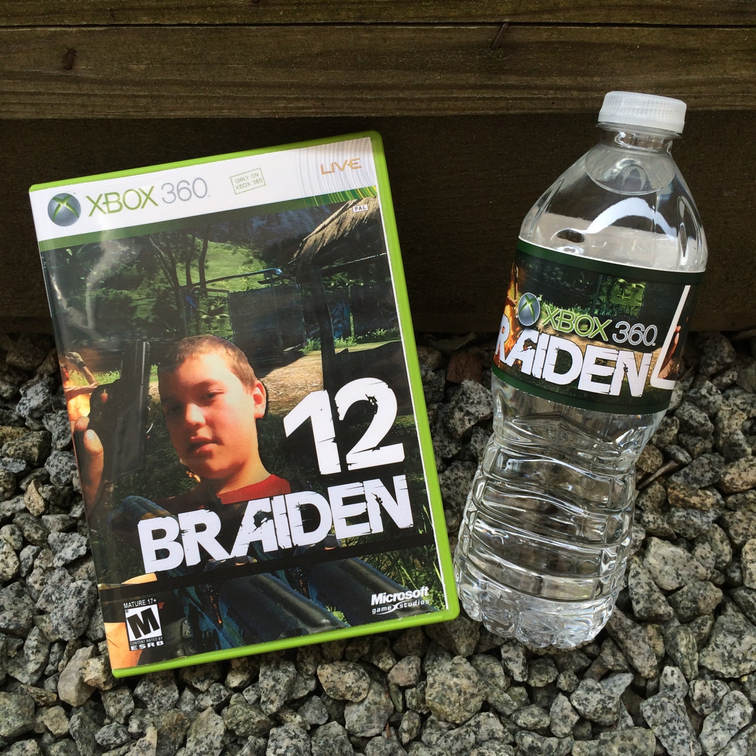 Xbox Gamer Invites for DVD Case/ Water Bottle Label DIGITAL or