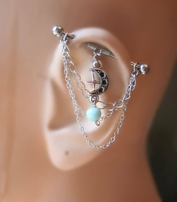 Industrial Barbell, Industrial piercing, Jewelry, Industrial bar
