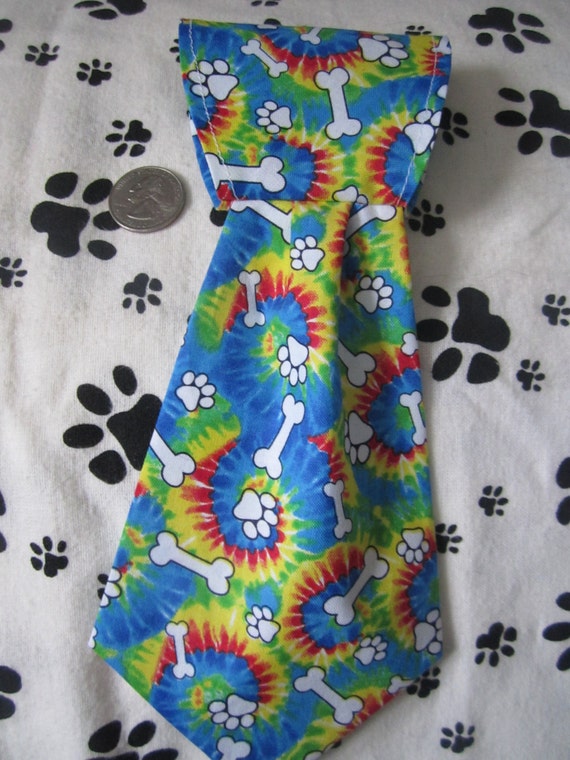 tie dye stuffed dog