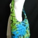 Tie Dye Bag Purse Hobo Hippie Sling Crossbody Messenger Top Zip OAK Shoulder TDL39