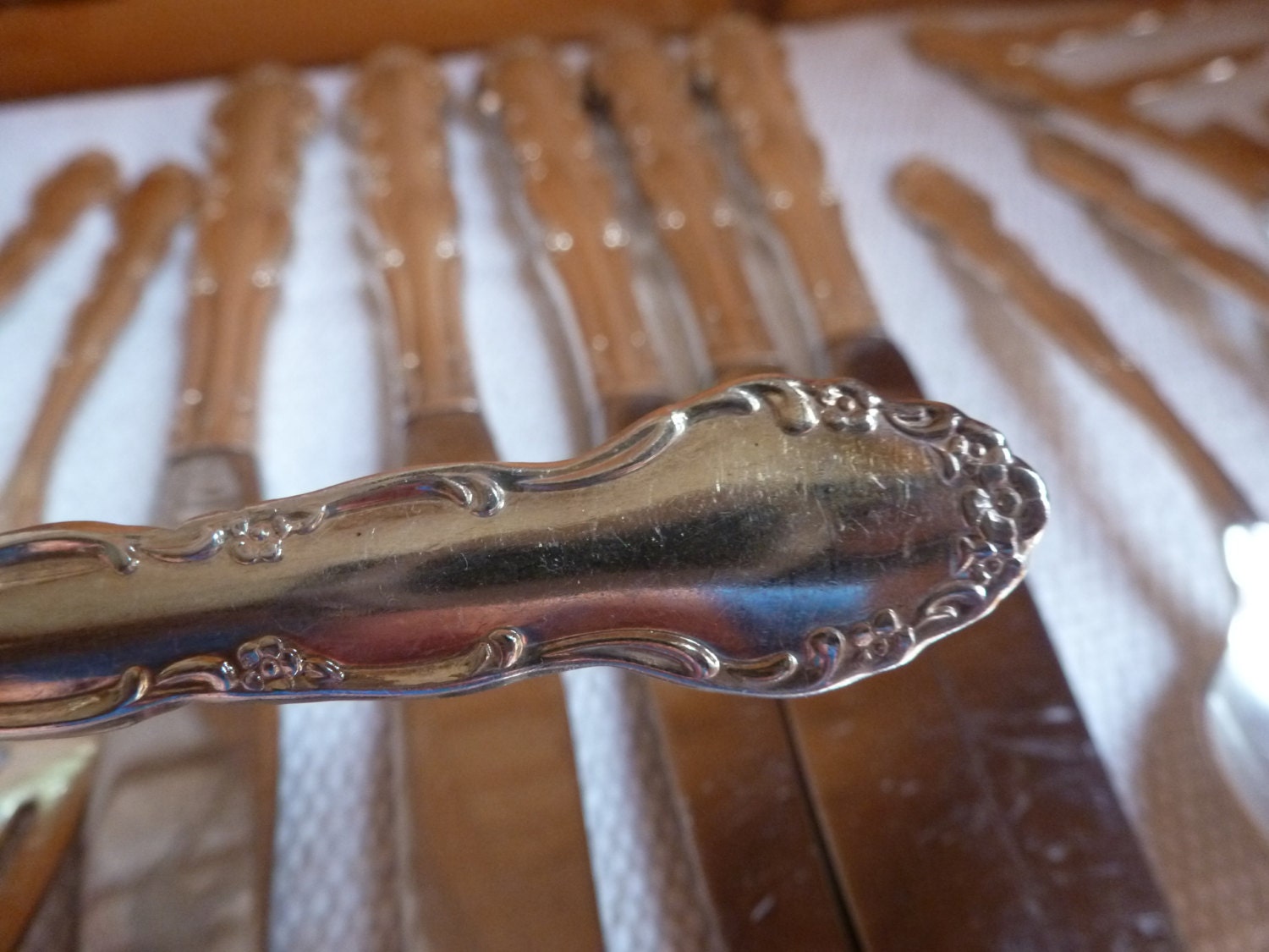 1881 Rogers Flirtation Pattern Vintage Cutlery Marked 1881 Rogers