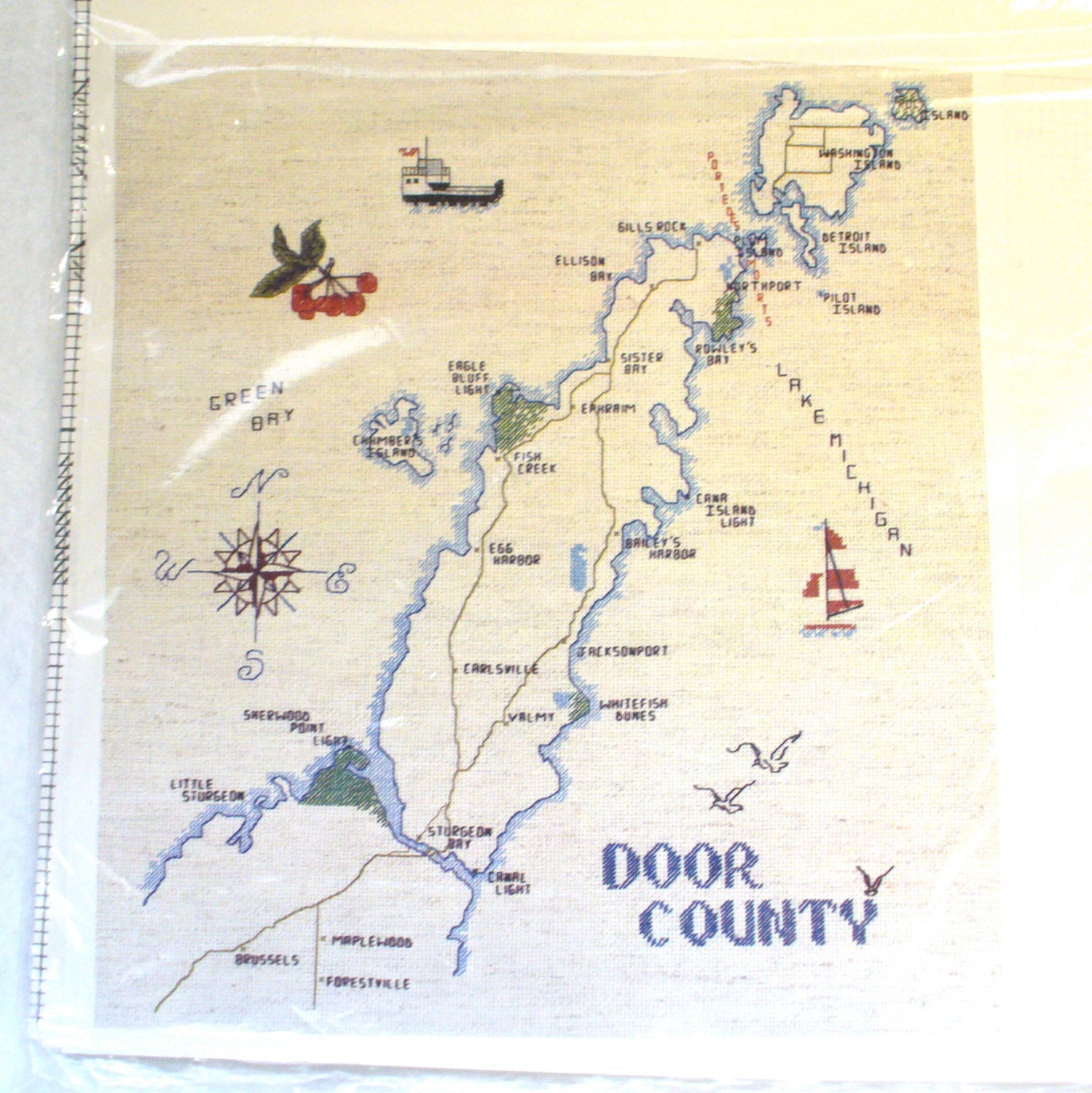 It is a graphic of Ambitious Door County Map Printable It is a picture of Ambitious Door County Map Printable