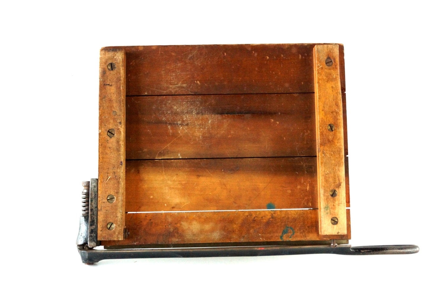 Vintage / Antique Paper Cutter with Large Blade c.1800s