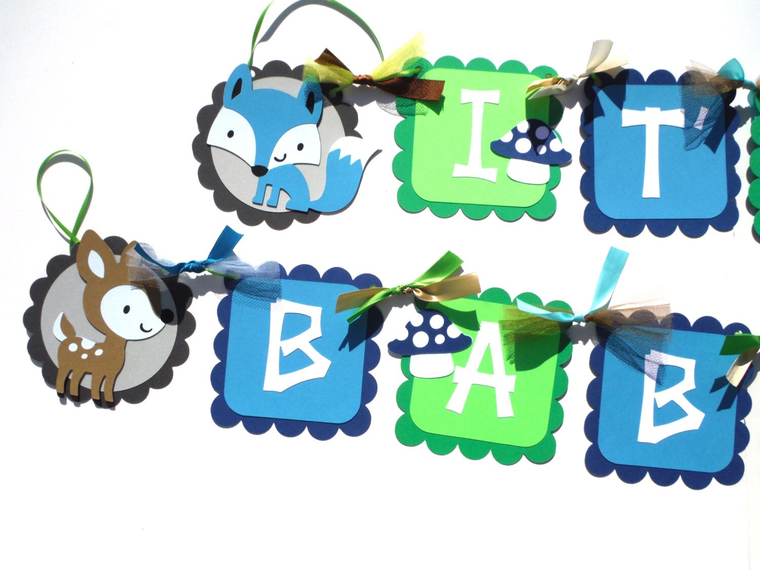 Baby Boy Animal Theme Baby Shower Boy Woodland Animal Theme It S A